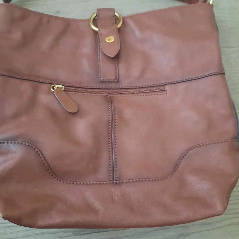 Sold! Frye Leather Ring Hobo Bag - Picture 4 of 16